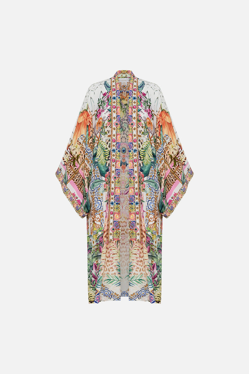 KIMONO LAYER WITH COLLAR FLOR FANTÁSTICA