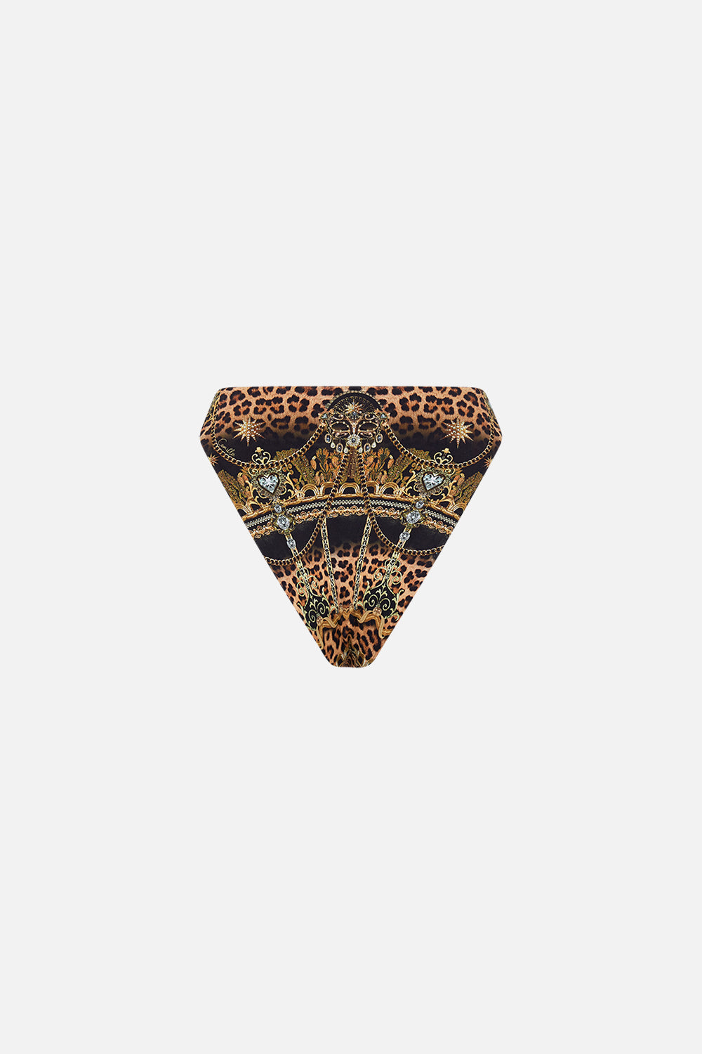 The CAMILLA SMALL CANVAS CLUTCH CALL OF THE CANAL in our  print.