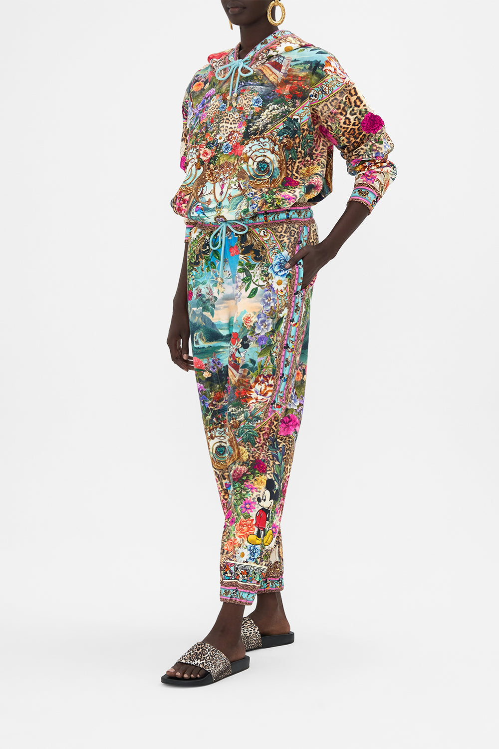 JERSEY TRACK PANT MICKEY TAKES A TRIP