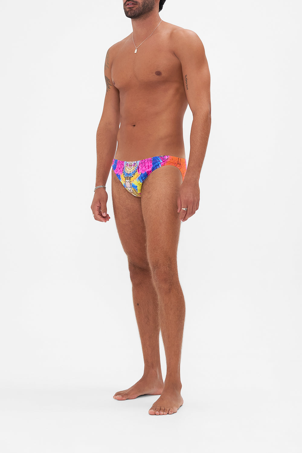 MENS ATHLETIC SWIM BRIEF DANCING WITH DESTINY