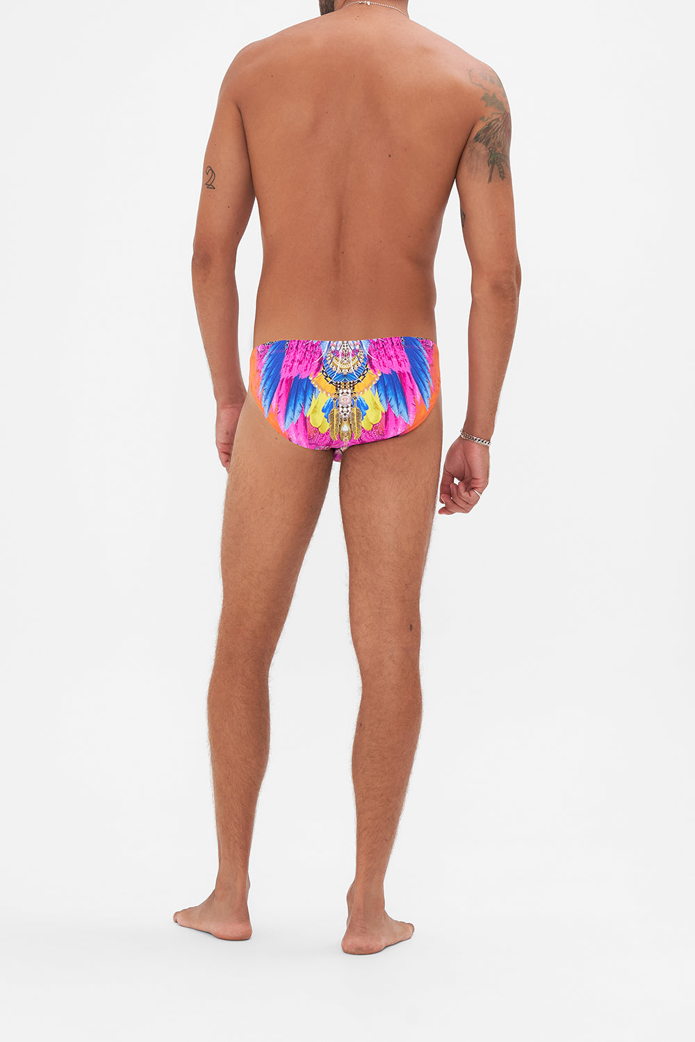 MENS ATHLETIC SWIM BRIEF DANCING WITH DESTINY