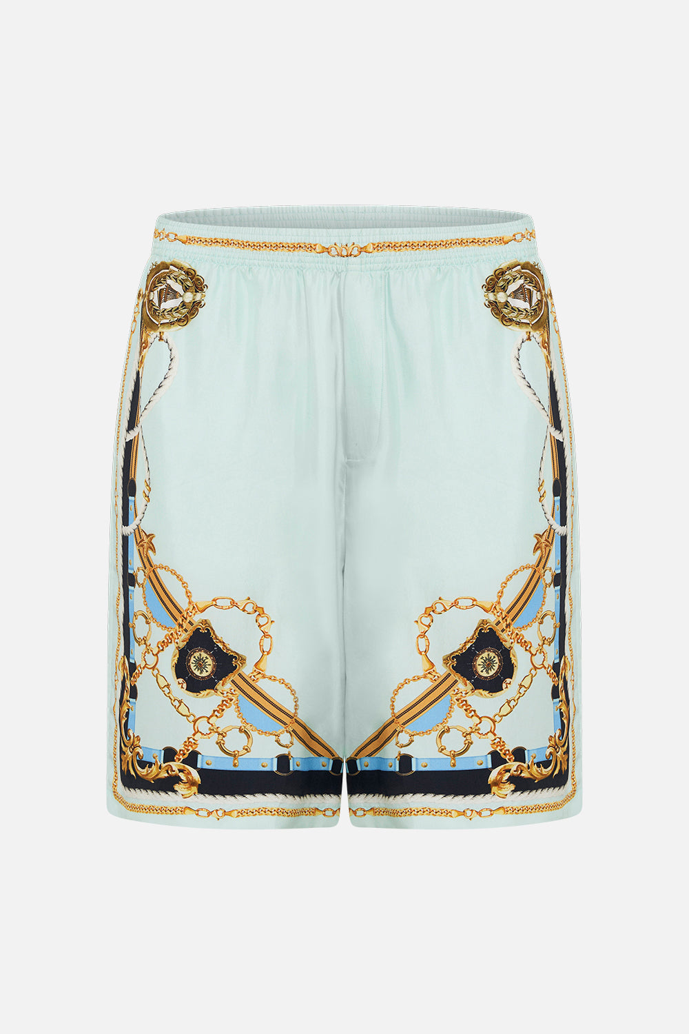 Product view of Hotel Franks By CAMILLA mens walk short in Sea Charm print 