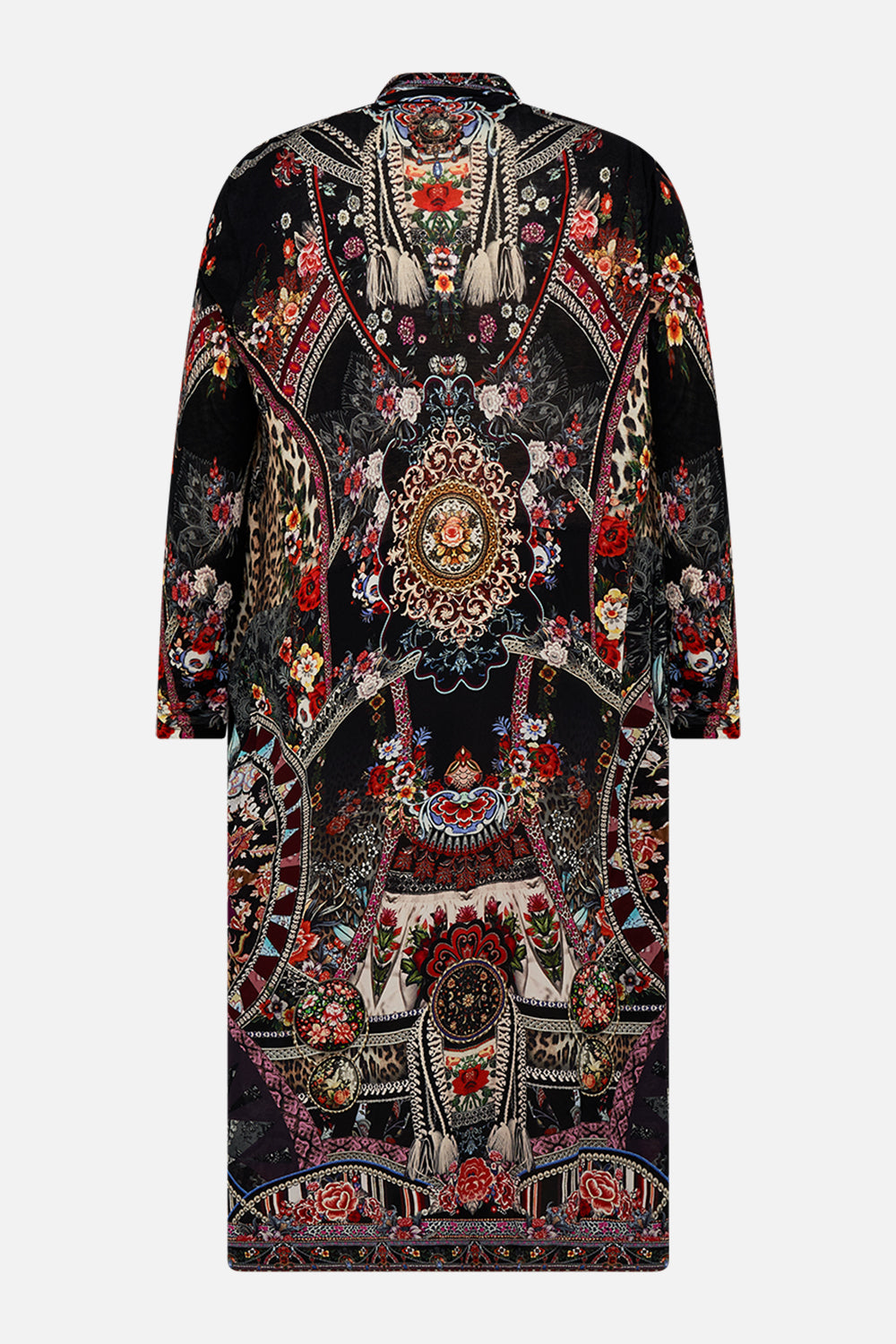 CAMILLA long coat in Volendam Dolls print