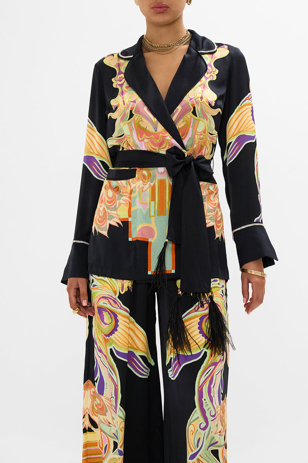 RELAXED JACKET WITH HIP POCKETS CLUB CINEMANIA