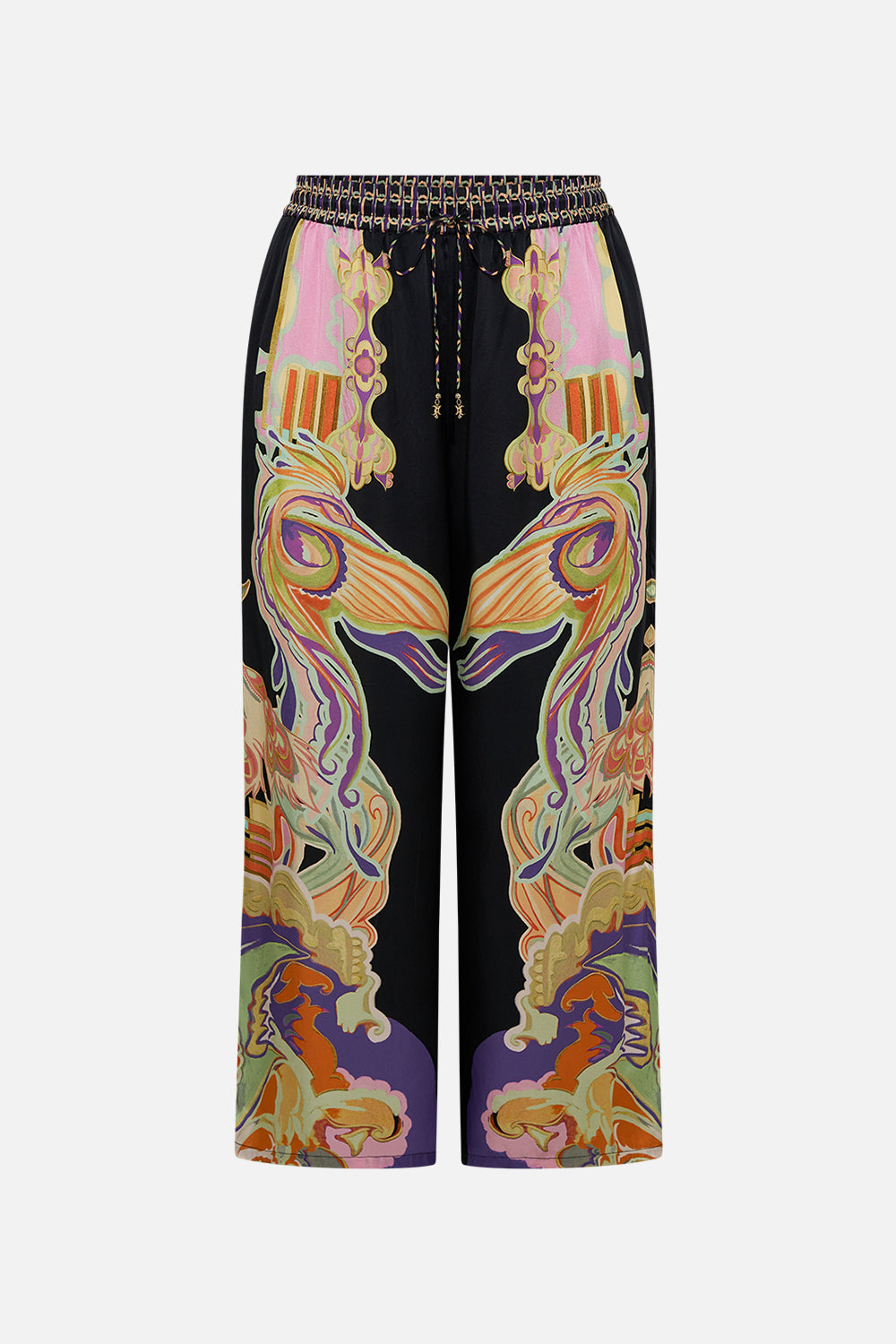 The CAMILLA TIE SHOULDER SHORT DRESS DUTCH IS LIFE in our  print.