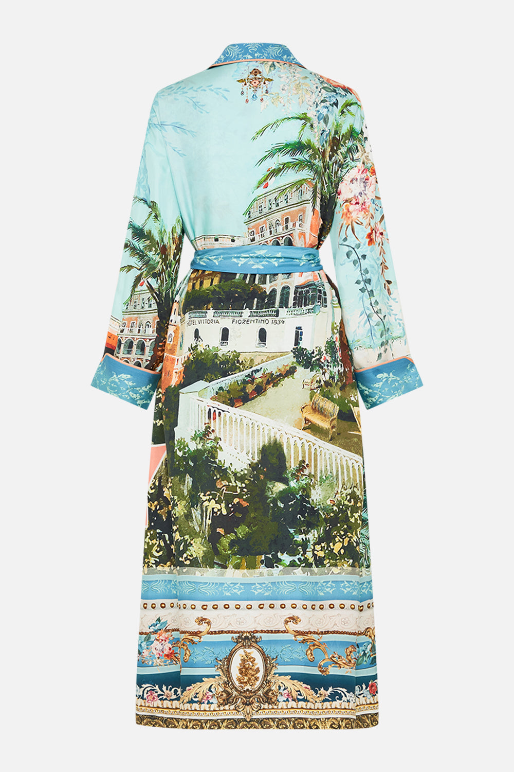 LONG ROBE WITH TIE FROM SORRENTO WITH LOVE