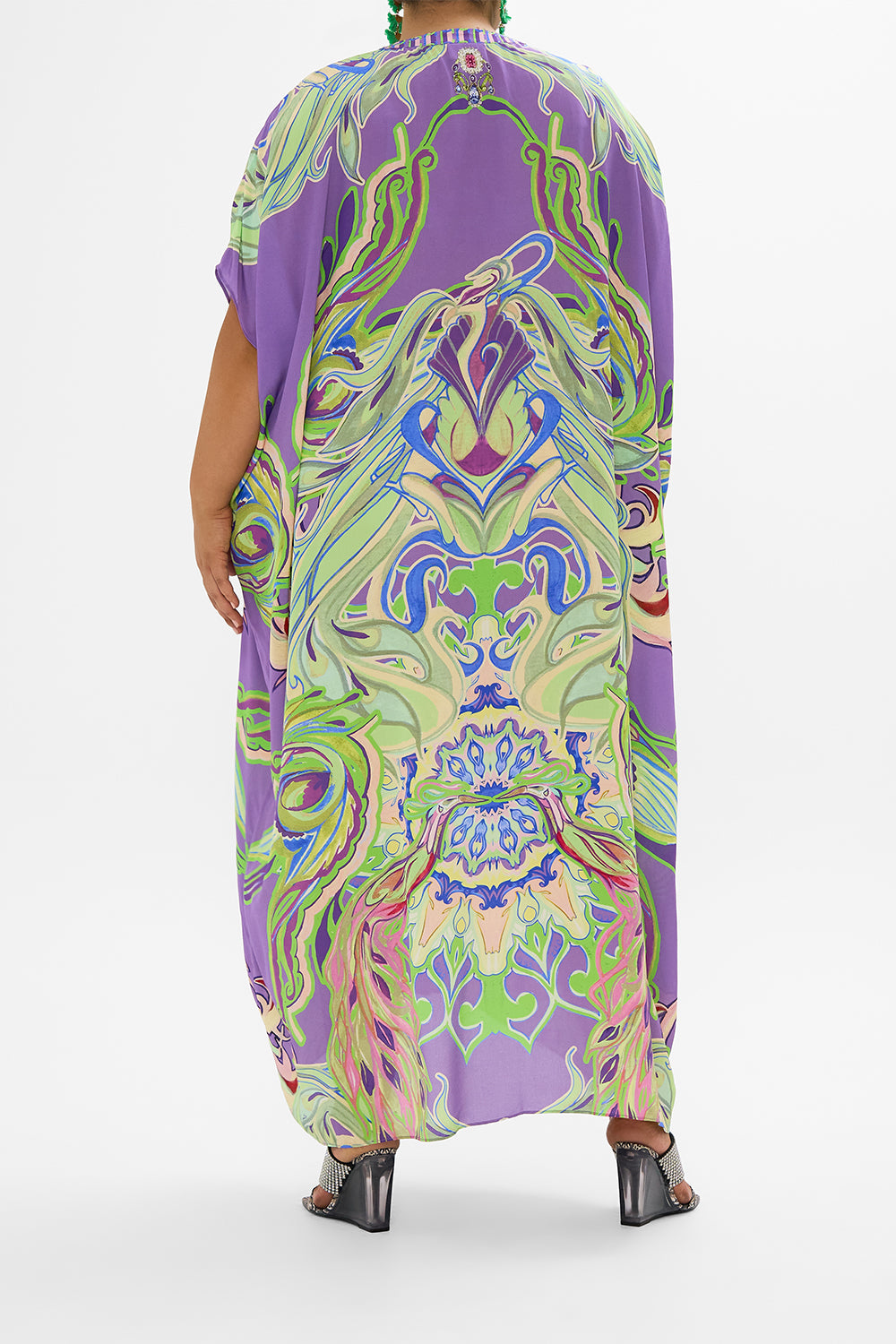 BUTTON THROUGH BATWING KAFTAN AMSTERDAM JEWEL