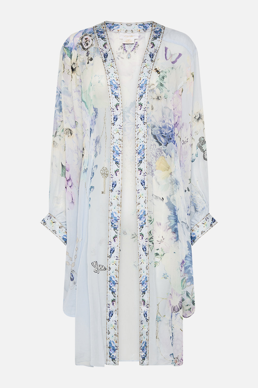 CAMILLA coocon knit layer in Butterfloria 