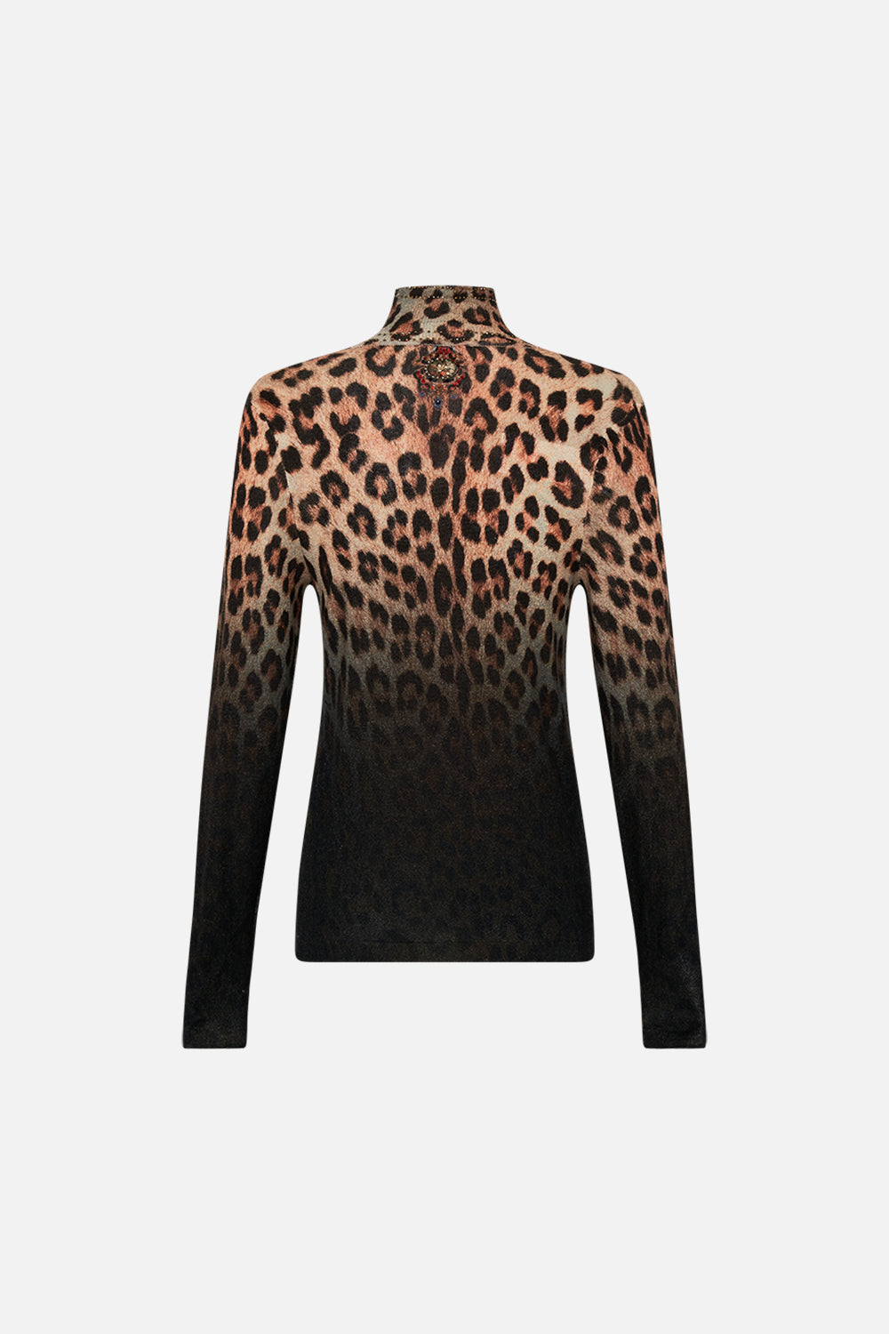 CAMILLA turtleneck top in Volendam Dolls print