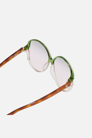AFTERNOONS IN AMALFI SUNGLASSES FERN / ROSE