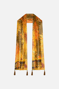 CAMILLA silk scarf in Make Me Your Masterpiece print