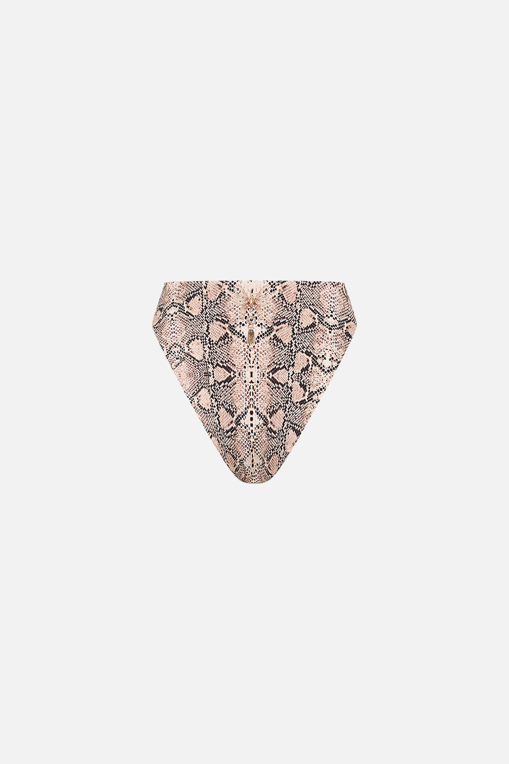 The CAMILLA SHORT SLEEVE CAMP COLLARED SHIRT MAKE ME YOUR MASTERPIECE in our  print.