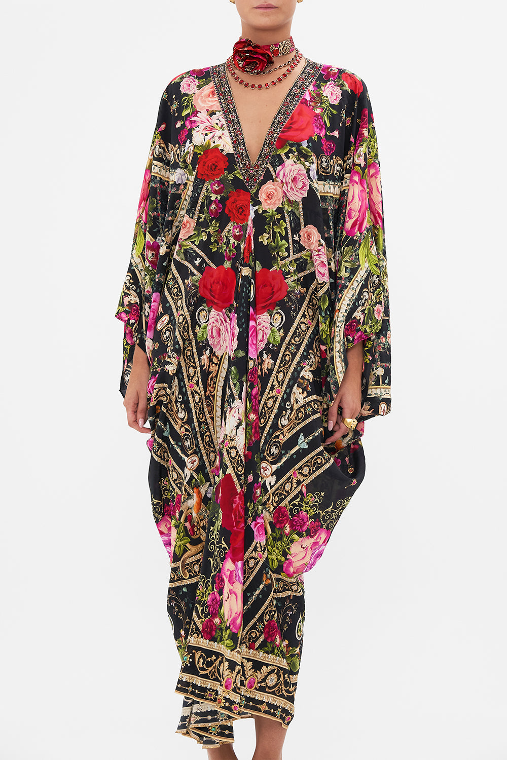 T SHAPE LONG KAFTAN RESERVATION FOR LOVE