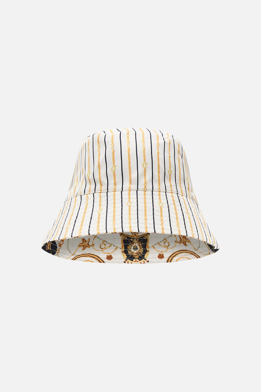 Product view of CAMILLA bucket hat in Sea Charm print