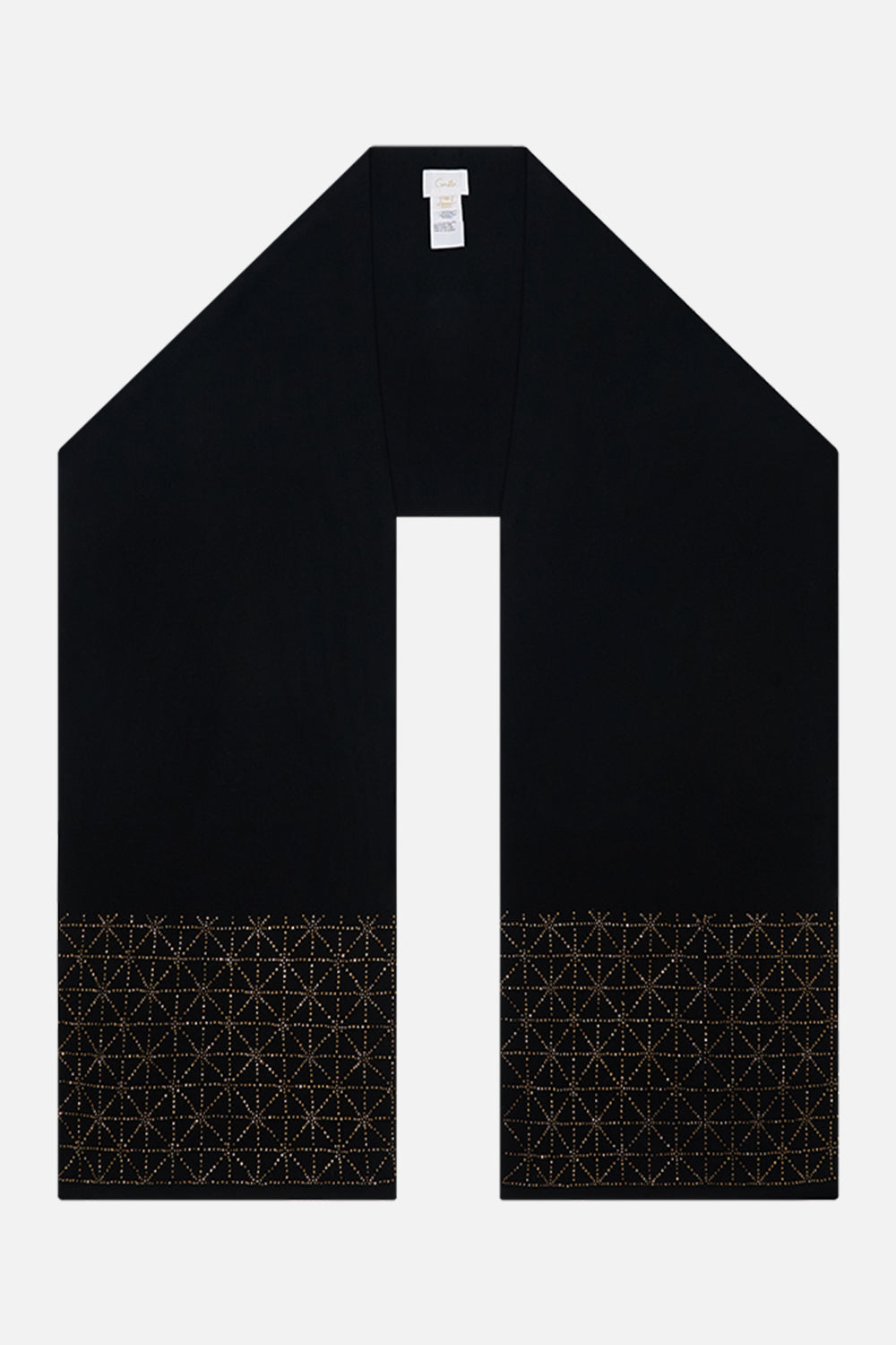 CAMILLA  luxury knit scarf in Soul of A Star Gazer print