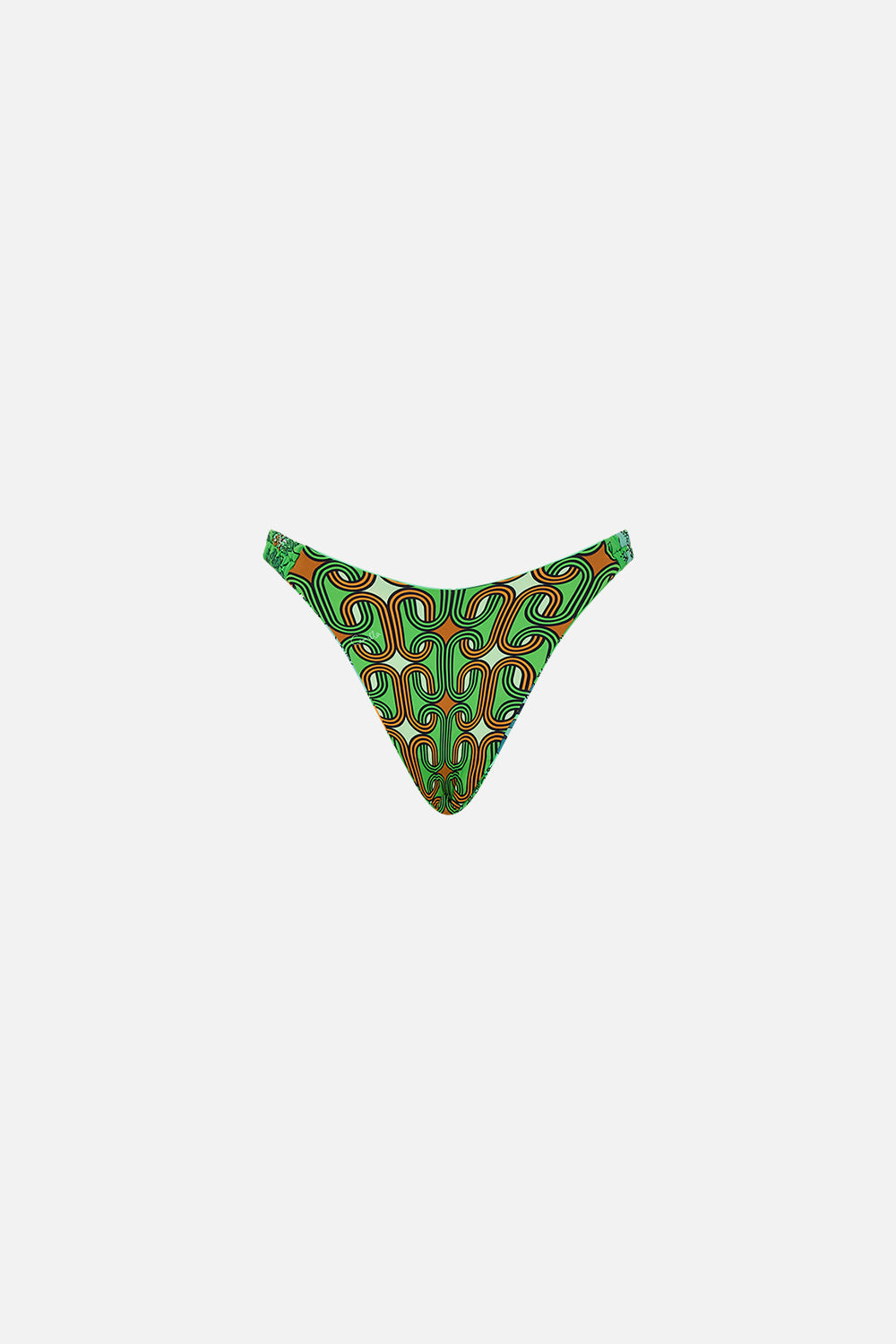 The CAMILLA LONG SLEEVE CAMP COLLARED SHIRT THE WANDERING ONES in our  print.