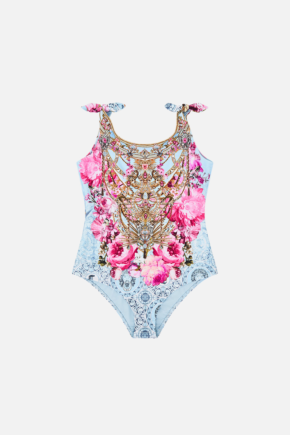 Milla by CAMILLA kids one piece swimsuit in Down The Garden Path print