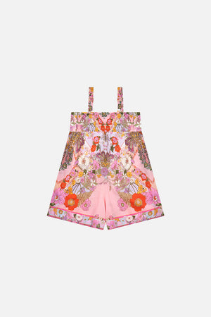 Milla By CAMILLA kids pink floral print playsuit in Clever Clogs print