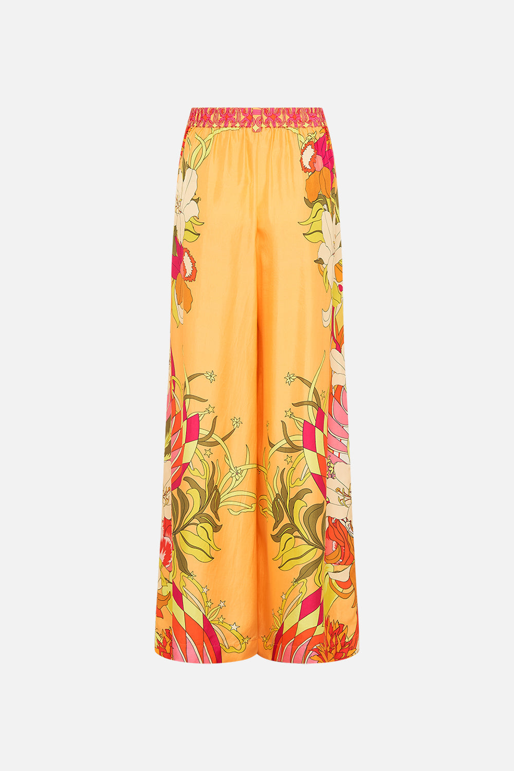 The CAMILLA GATHERED WAIST KAFTAN SEW YESTERDAY in our SEW YESTERDAY print.