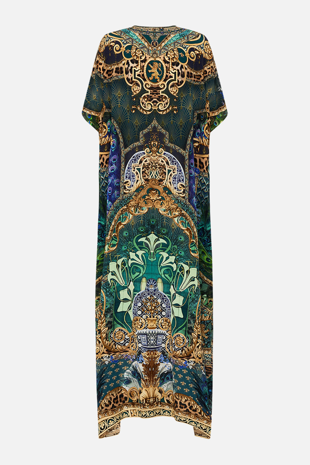 SLIM FIT KAFTAN WITH SPLIT FAN DANCE