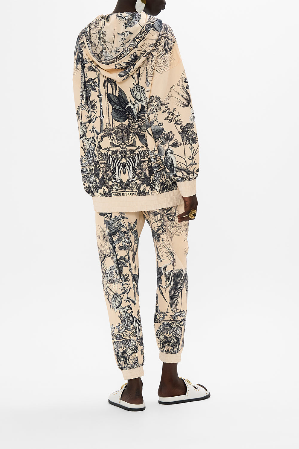 CAMILLA oversized hoodie in Etched Into Eternity print