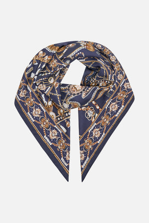 CAMILLA silk scarf in Dance With The Duke print