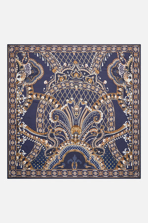 CAMILLA silk scarf in Dance With The Duke print