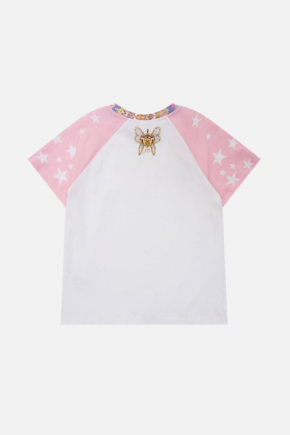 The CAMILLA SHORT SLEEVE CAMP COLLARED SHIRT GOOD VIBES GENERATION in our  print.