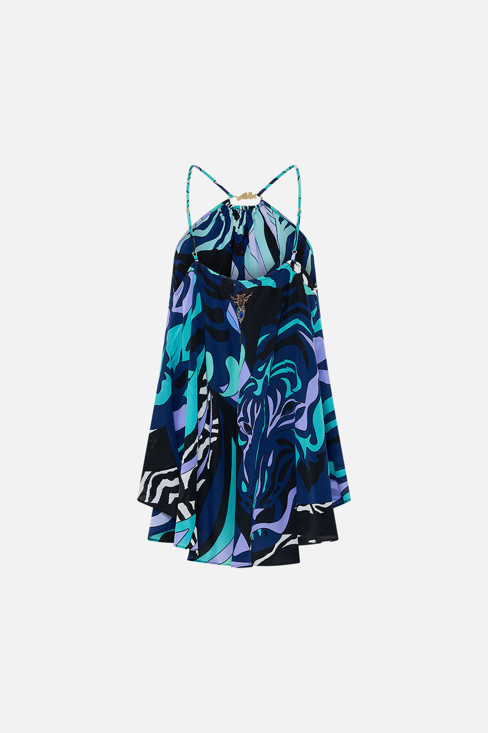 HALTER TOP WITH HARDWARE VIVIDLY VENICE