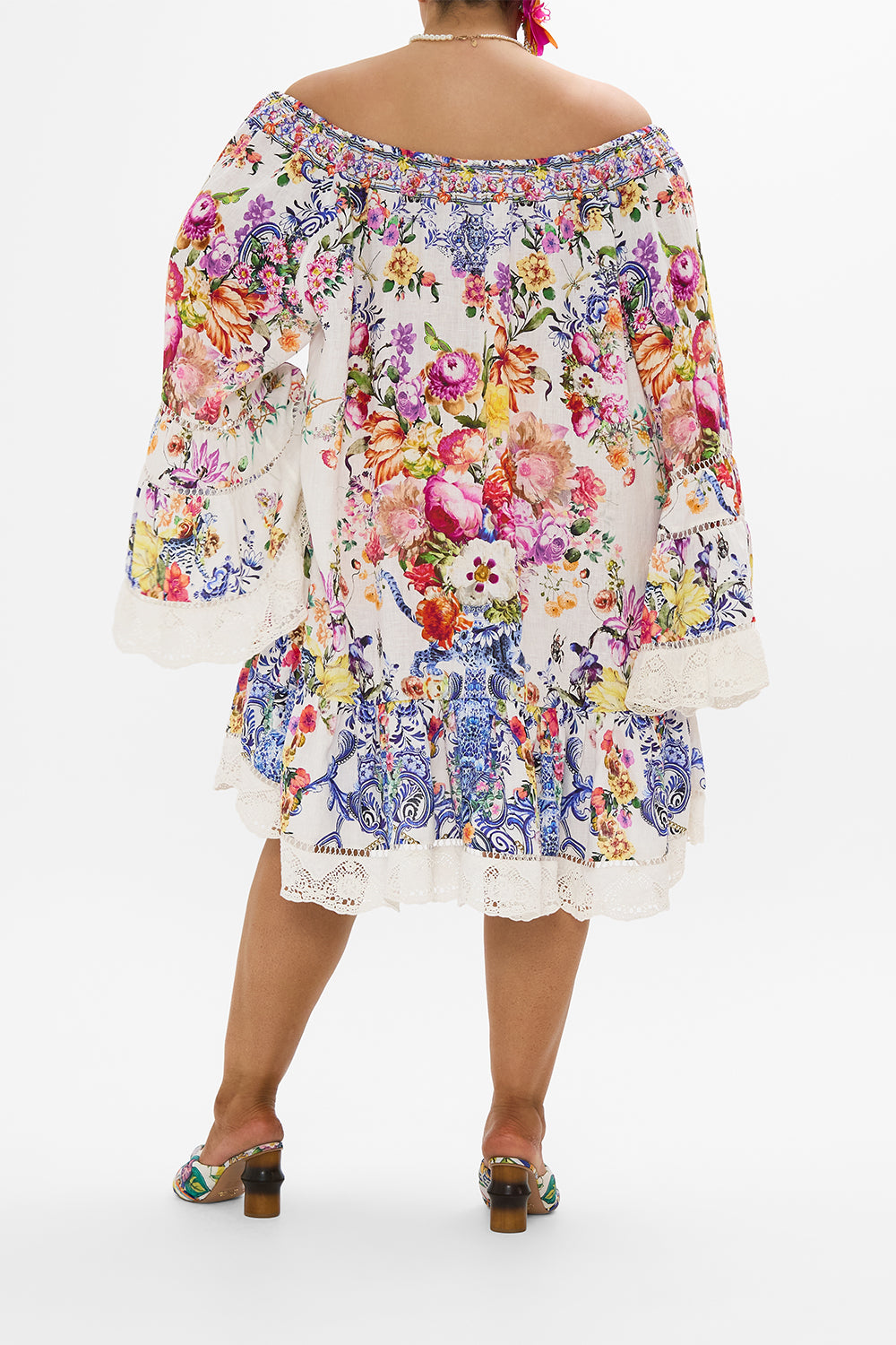 A LINE FRILL DRESS DUTCH IS LIFE