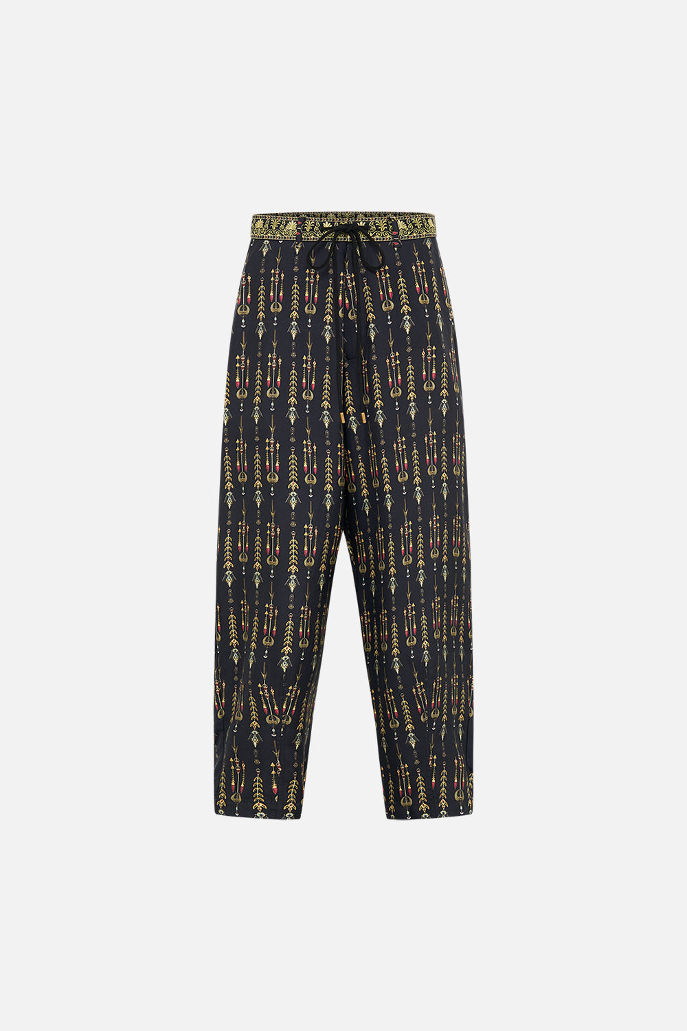 Hotel Franks By CAMILLA Relaxed Dropped Crotch Pant in They Called Her Nefertari print.