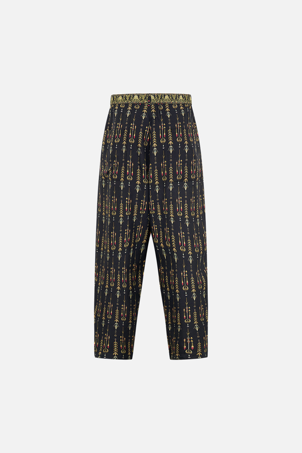 Hotel Franks By CAMILLA Relaxed Dropped Crotch Pant in They Called Her Nefertari print.