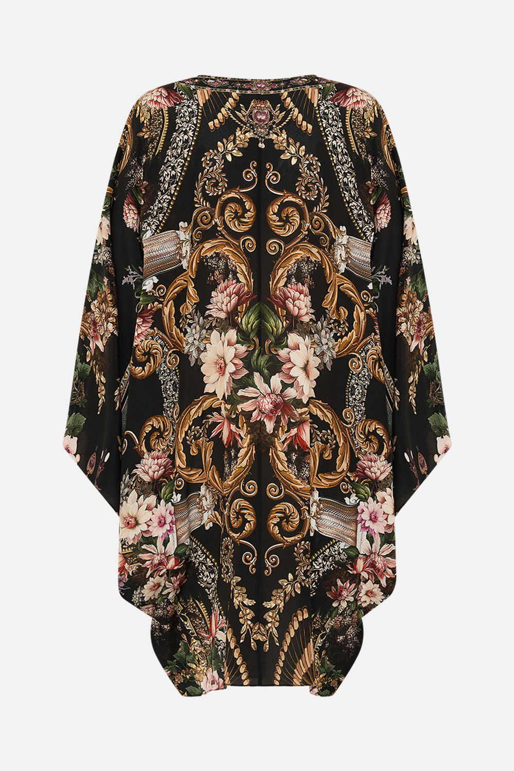 CAMILLA t shape kaftan in Dynasty Daze print. 