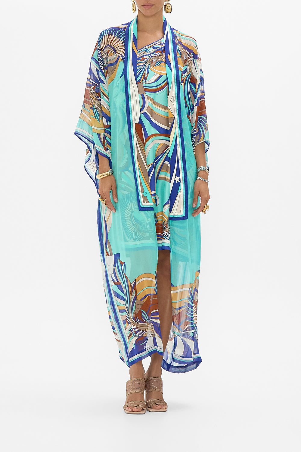 KIMONO LAYER COLLAR OASIS ORACLE