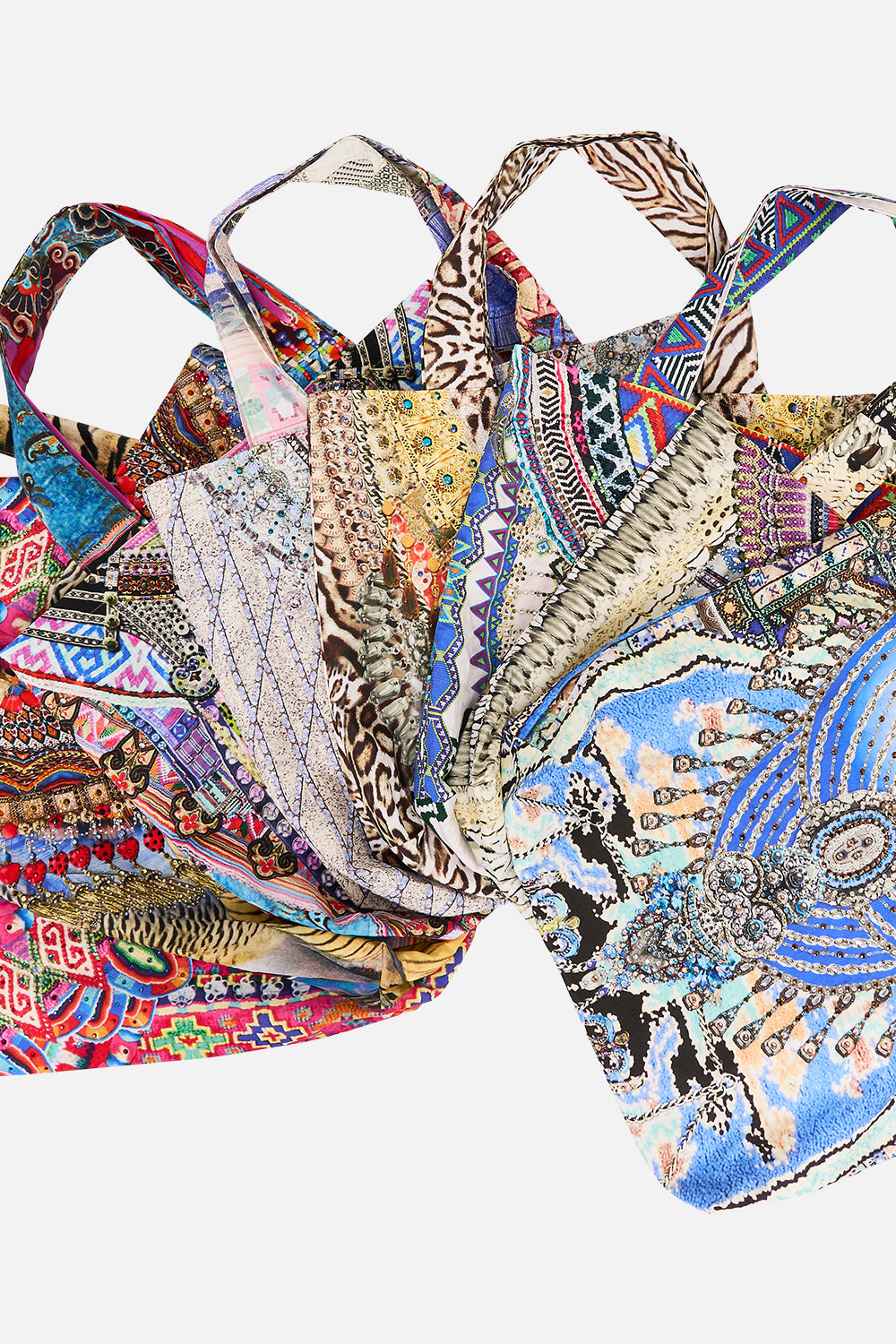 UNICORN CRYSTALISED TOTE BAG MULTI