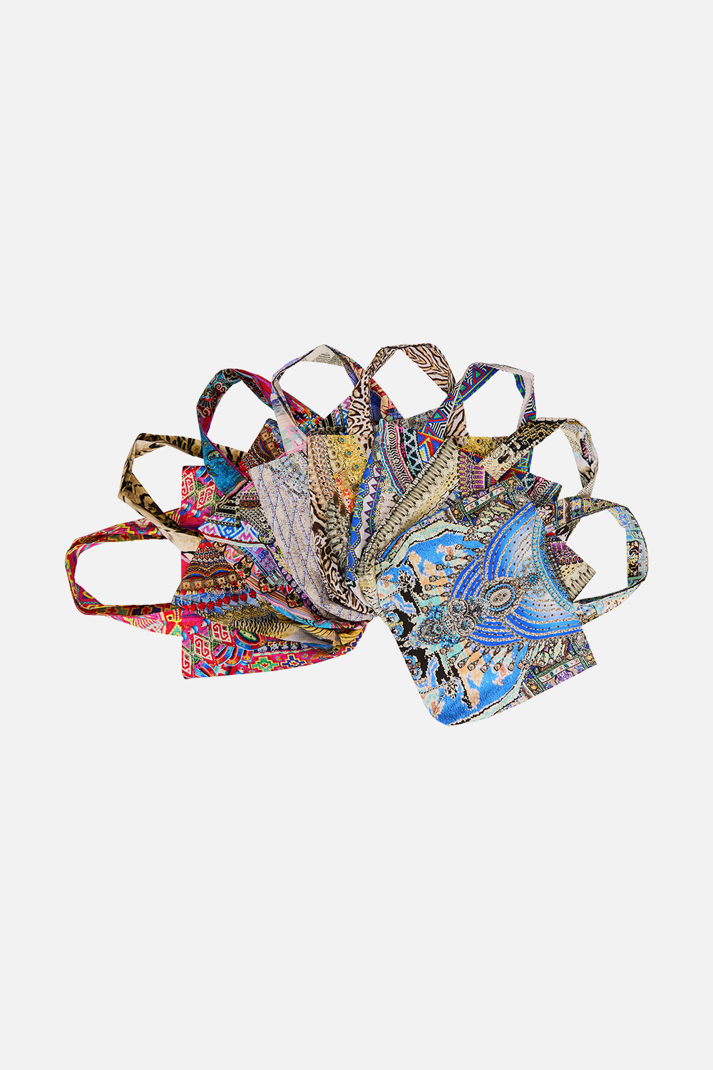 UNICORN CRYSTALISED TOTE BAG MULTI