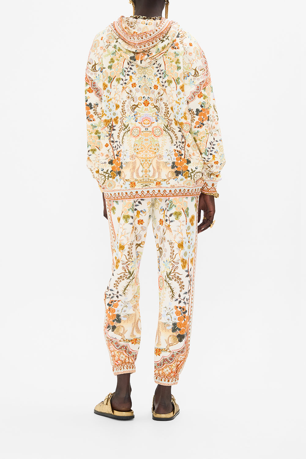 CAMILLA Hoody with Pockets in Honour of Heirlooms print