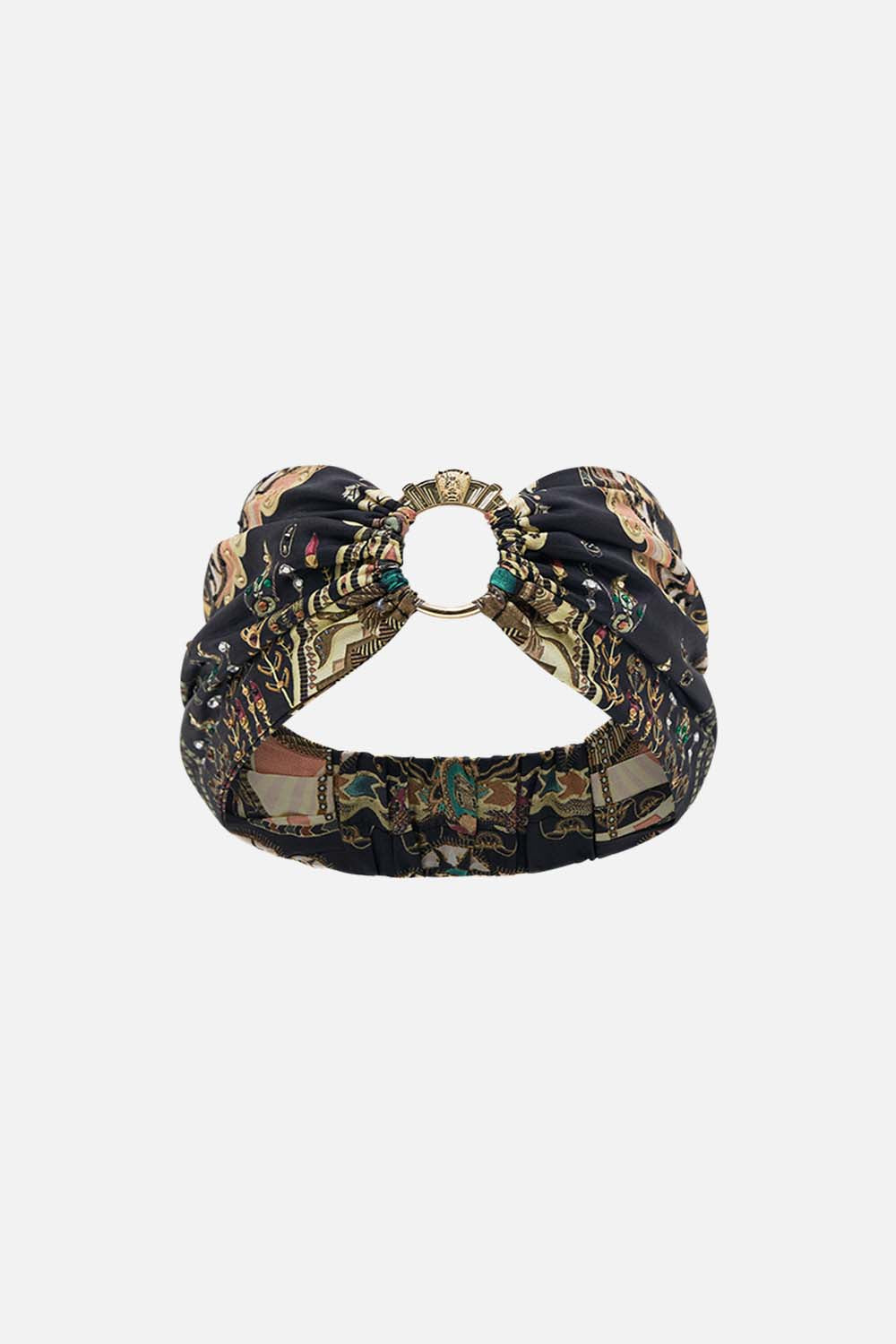 CAMILLA Ring Headband in They Called Her Nefertari print.