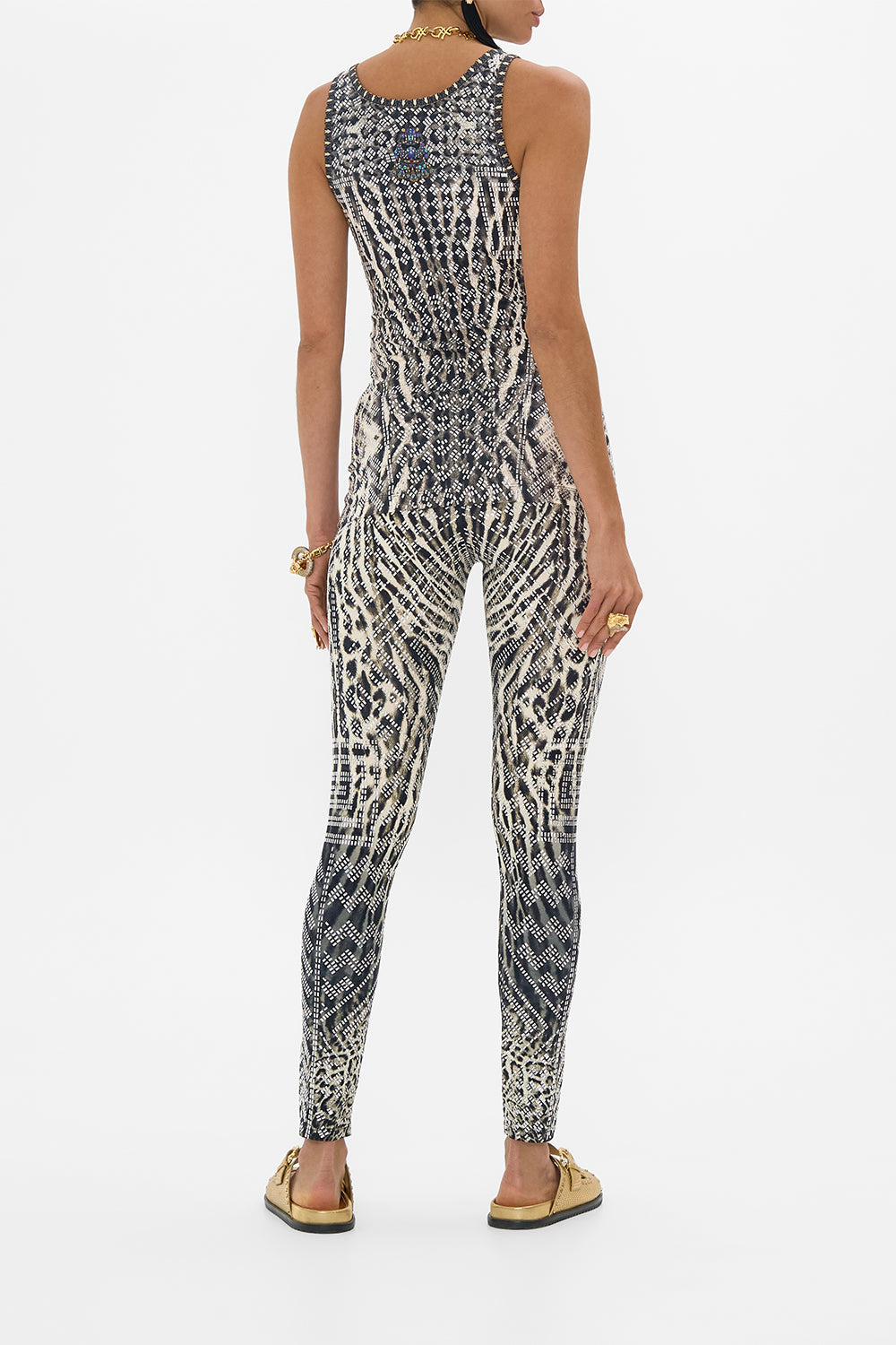 The CAMILLA DOUBLE BREASTED SOFT JACKET SONG OF THE SCARAB in our  print.