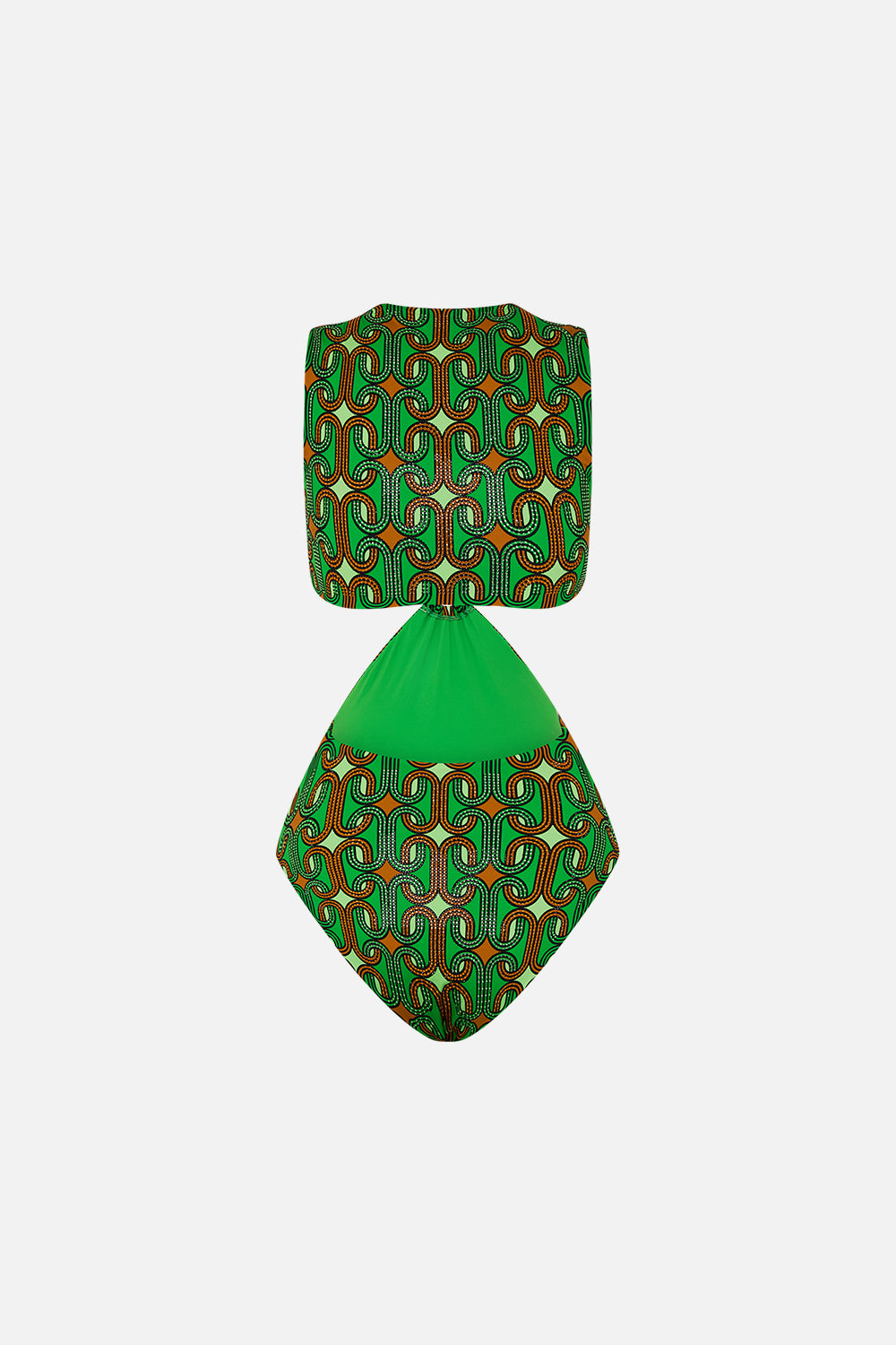 CAMILLA green ring front cut out one piece in Good Vibes Generation