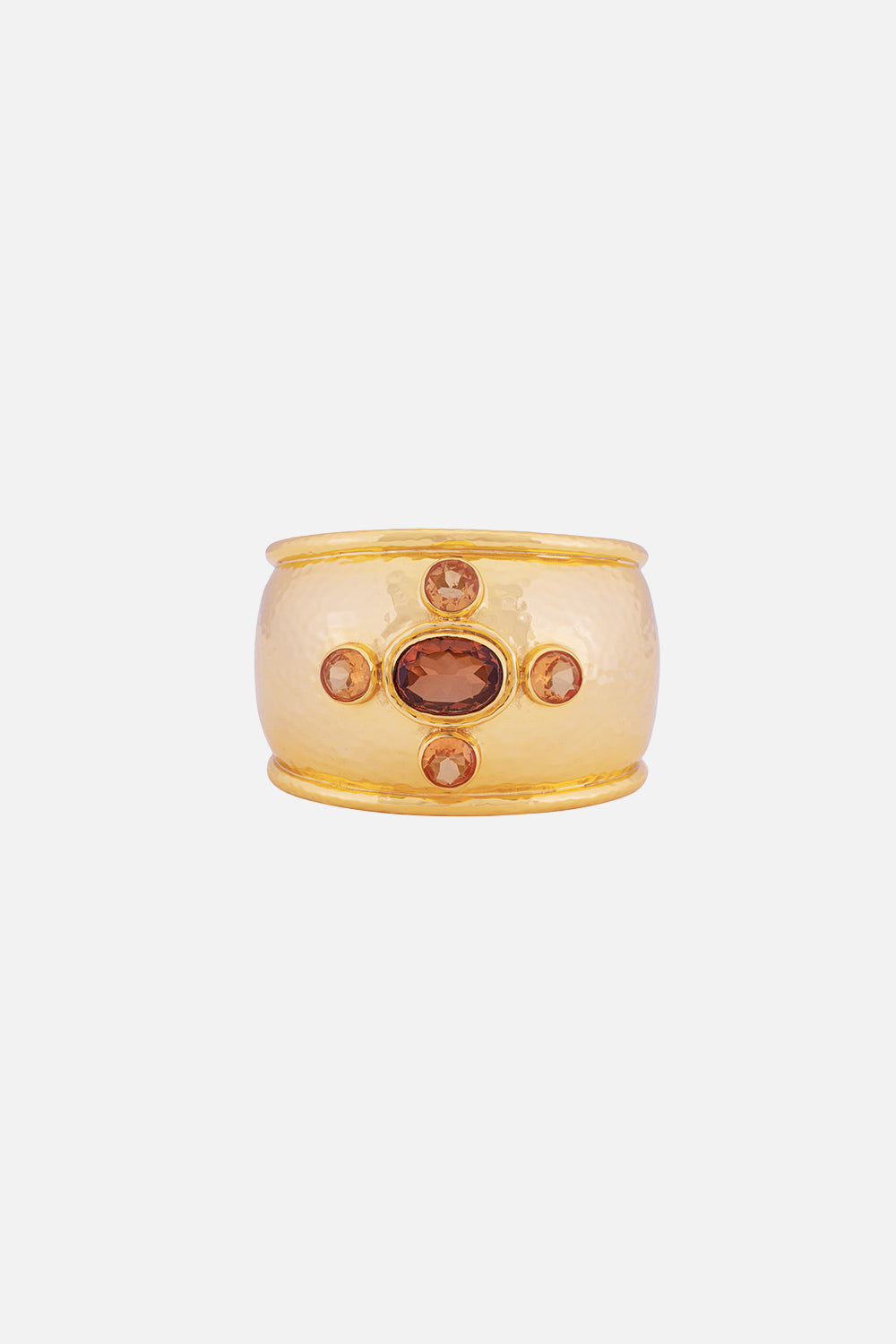 CAMILLA jewellery citrine gold cuff 