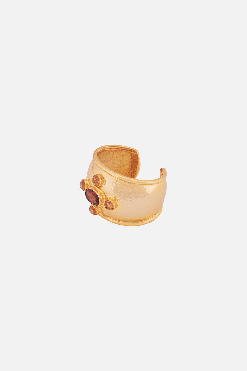 CAMILLA jewellery citrine gold cuff 