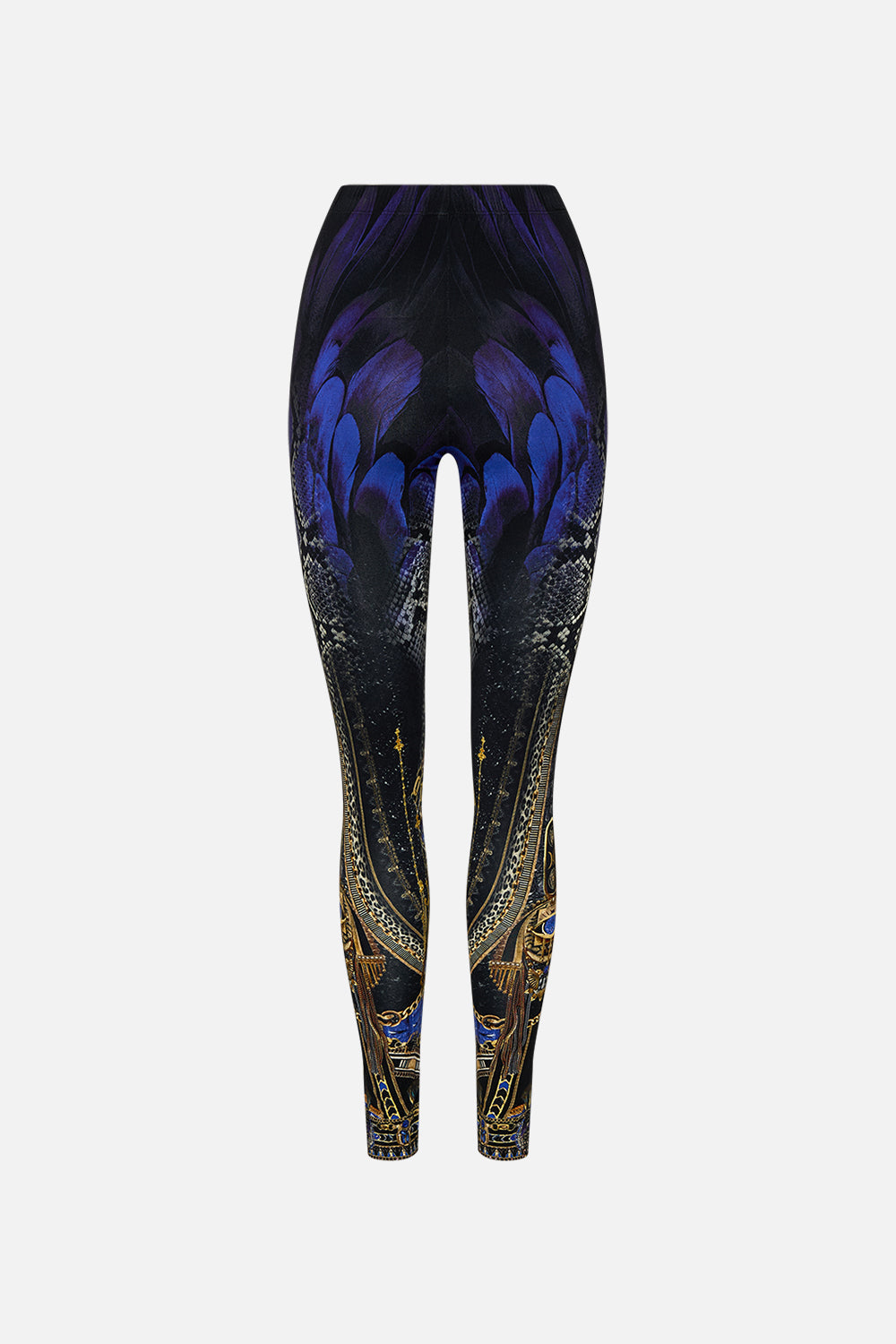 CAMILLA Leggings in Other Side of the Oasis print.