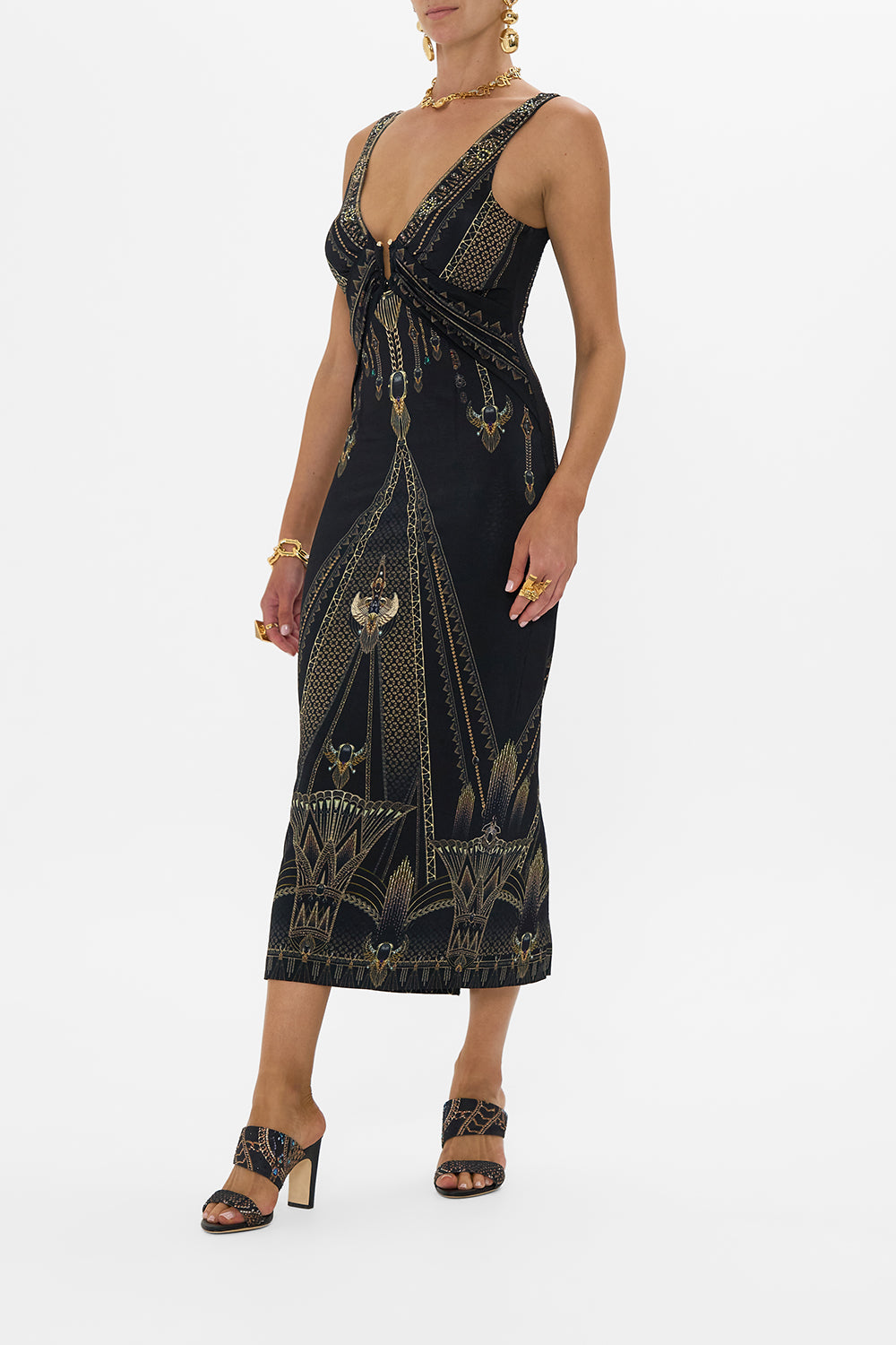 HARDWARE DETAIL TANK DRESS CALL ME CLEOPATRA