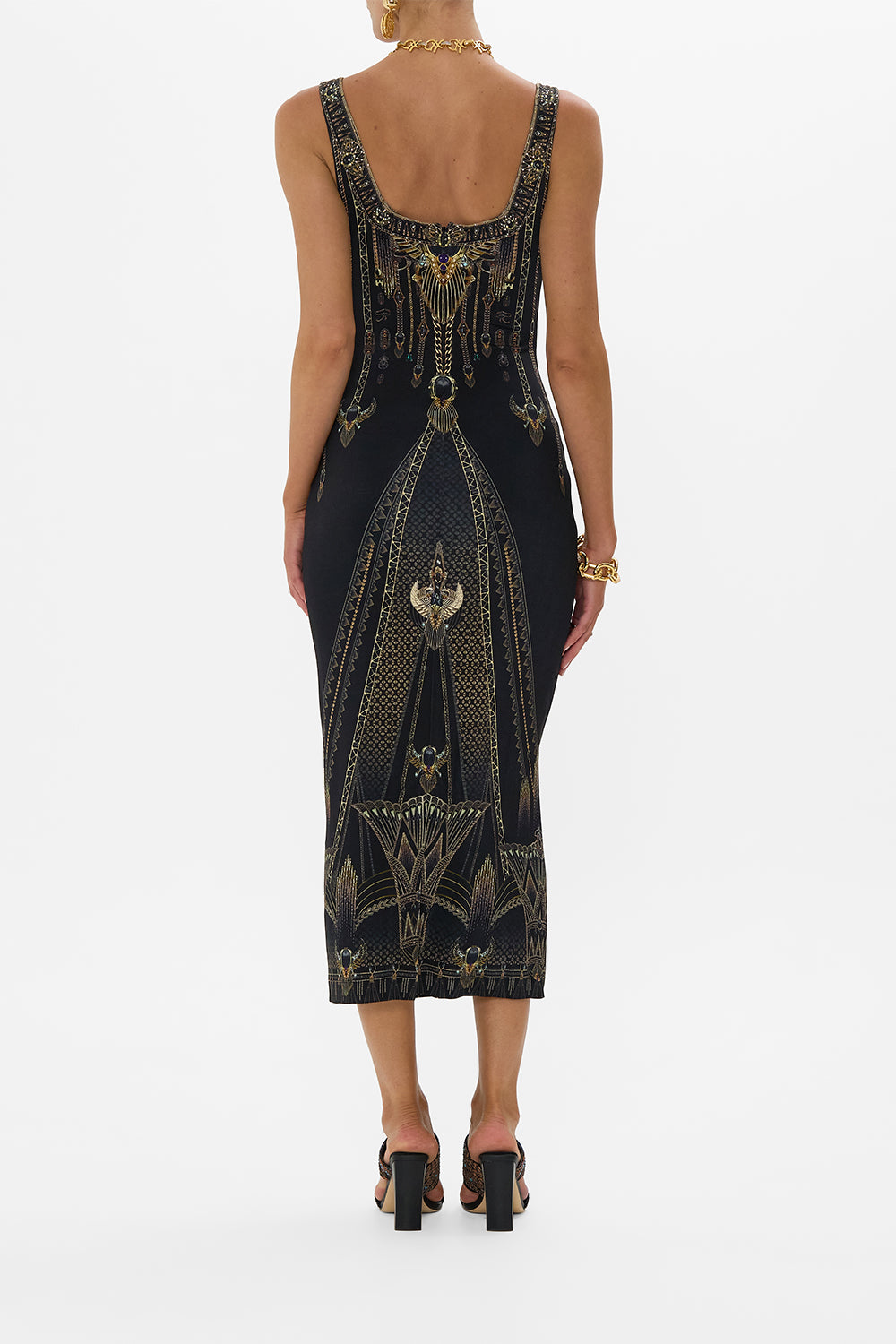 HARDWARE DETAIL TANK DRESS CALL ME CLEOPATRA