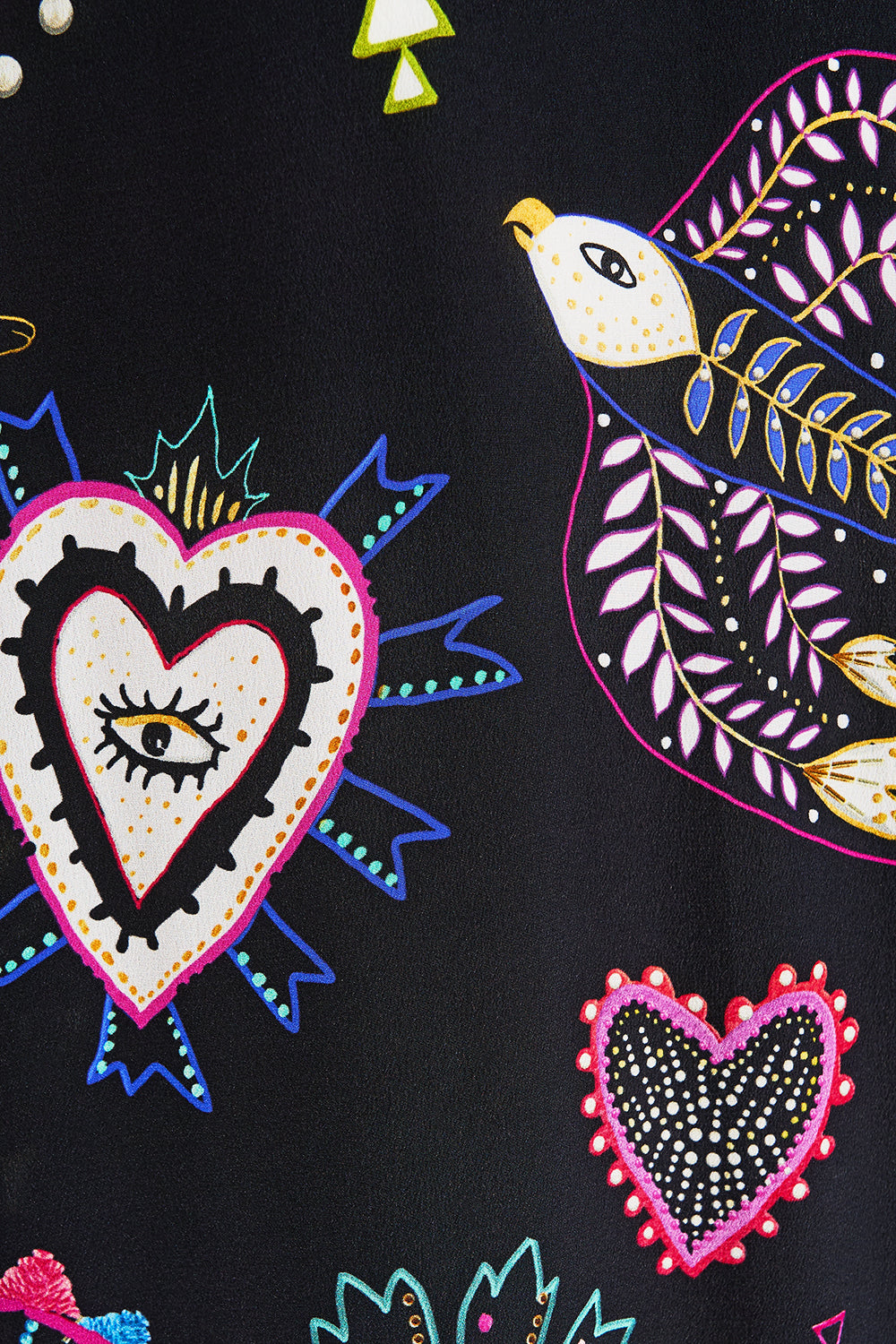 A-LINE GATHERED PANEL DRESS NUBIAN NIGHTS