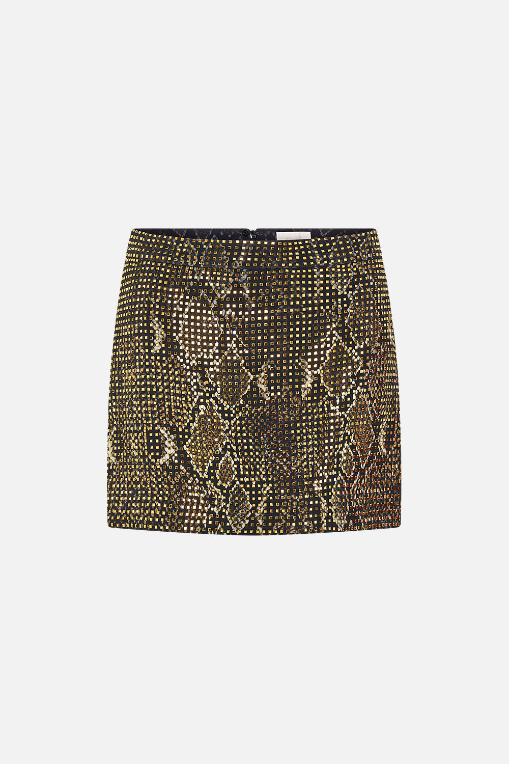 The CAMILLA SHOESTRING STRAP PLAYSUIT LAND OF WONDER in our  print.