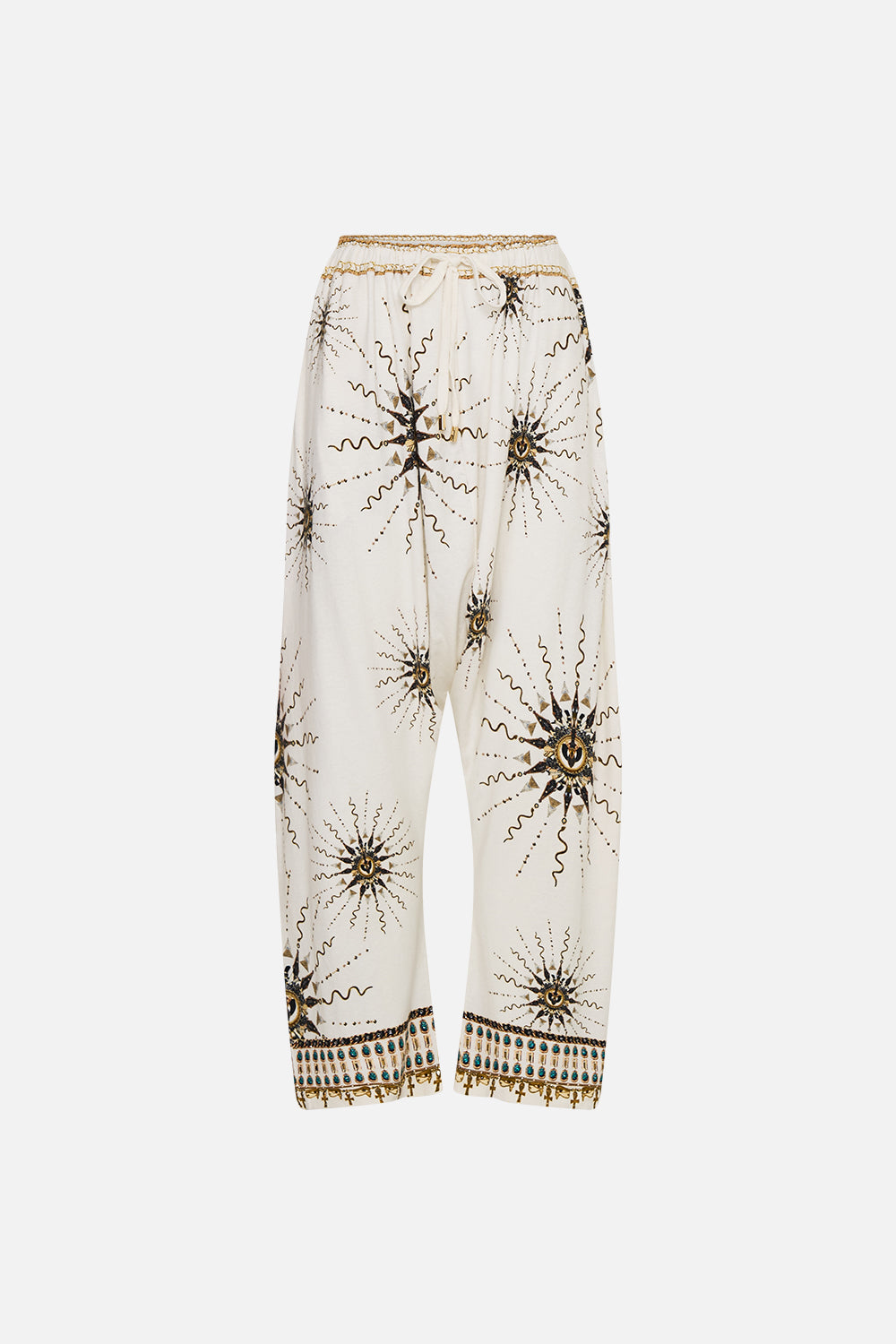 The CAMILLA T BACK SHOESTRING TOP TEMPLES OF DENDARA in our  print.