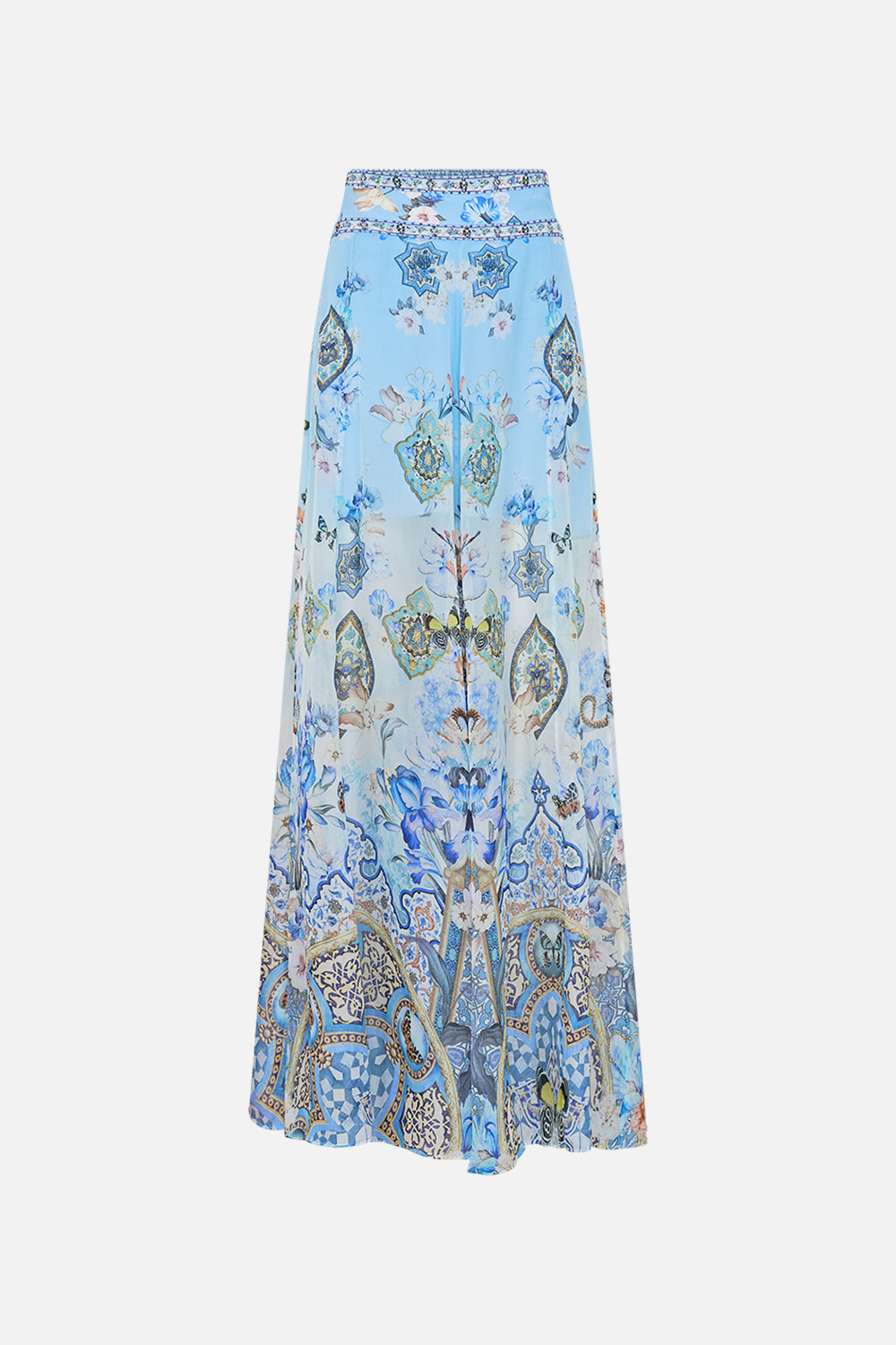 The CAMILLA SHIFT SHIRT DRESS PALACIO POETRY in our  print.