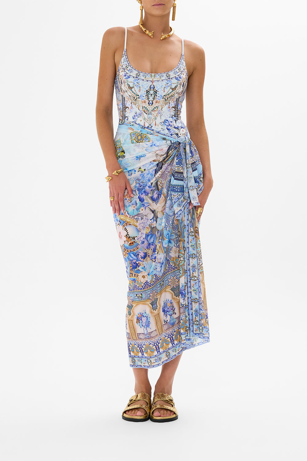 SCOOP NECK ONE PIECE AL MANIAL PALACE MEMOIRS